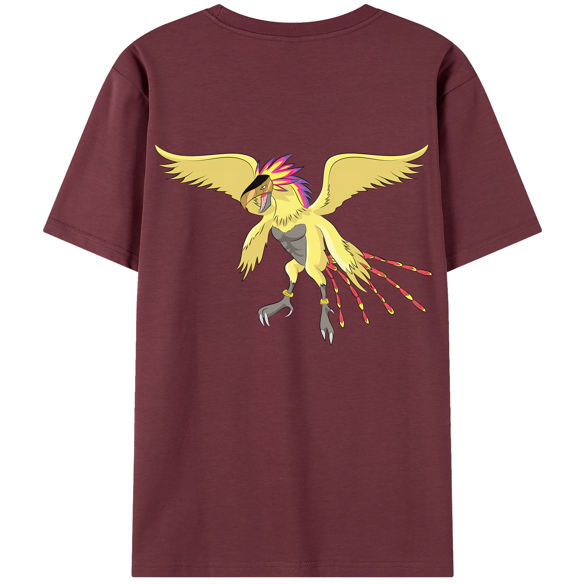 （画像用） Digimon デジタルモンスター/デジモン 綿100％半袖Tシャツ（背面プリント）